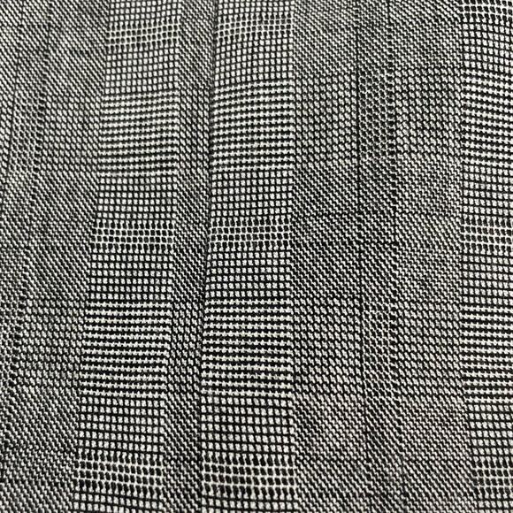 Grey Plaid Skirt Office Attire Neutral Corporate Style Donna Ricco Size 6 - Picture 5 of 11